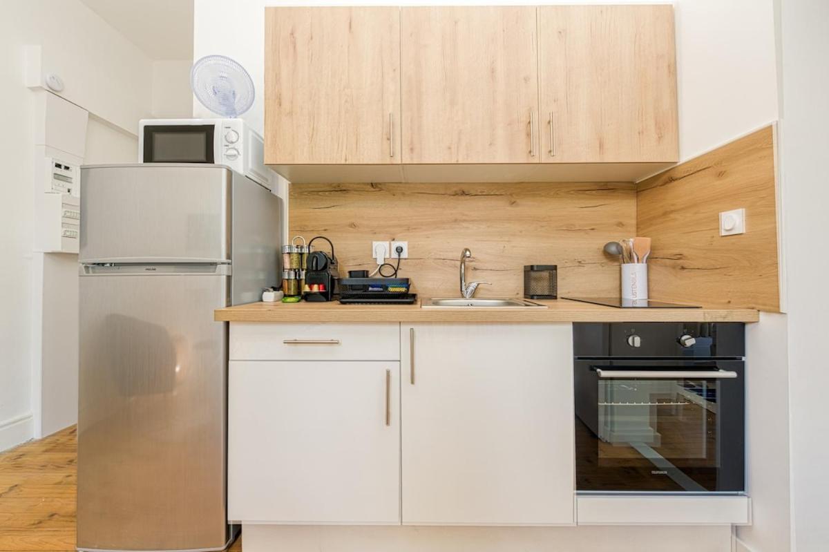2 Pieces Tout Confort, Deco Moderne, Wifi Fibre Grenoble Dış mekan fotoğraf
